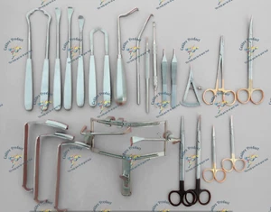 Cleft Palate & Cleft Lip Repair Instruments Set Mouth Gage Plastic Surgery - Picture 1 of 3