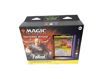 MTG Magic Universes Beyond: Fallout Commander Deck Hail, Caesar NEU OVP - Bild 1 von 4