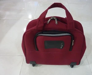 Samsonite Office Briefcase Laptop & File Storage with Wheels & Handle 16" X 13.5 - Picture 1 of 13