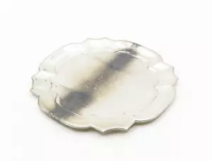 MMA 925 Sterling Silber Vintage oxidierte Details zierliche Schale Tablett TR1589 - Bild 1 von 5