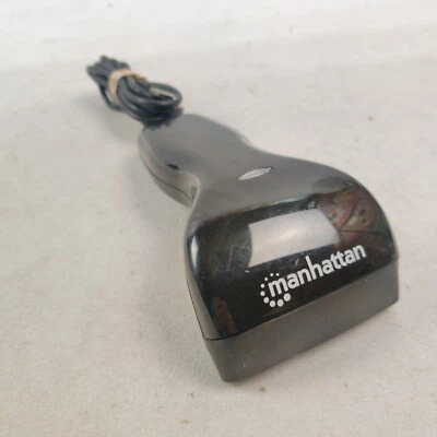 Escáner de código de barras CCD de contacto Manhattan 401517 - negro Foto 1 de 3