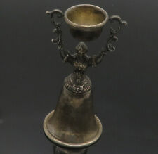 REED & BARTON 925 Sterling Silver - Vintage Bell Shaped Woman Wager Cup - TR2079
