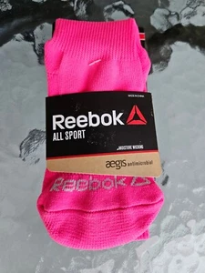 Calcetines Reebok All Sport ROSA absorbentes de humedad Xs  - Imagen 1 de 6