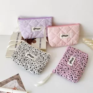 Portable Makeup Handbag Splashed Ink Travel Cosmetic Bag Storage Bag - Picture 1 of 13