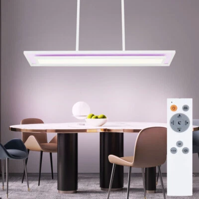 GLOBO Hängelampe Pendelleuchte Esszimmerleuchte RGB LED Fernbedienung dimmbar CCT weiß