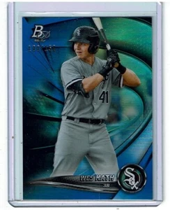 2022 Bowman Platin - Wes Hath - blau - 100/150 - Bild 1 von 2