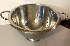 XLarge HD colino colino colino per alimenti con piedini in acciaio inox manici diametro 11" - Foto 1 di 3