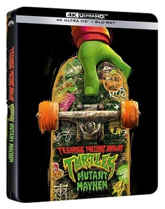 Teenage Mutant Ninja Turtles Mutant Mayhem 4K Steelbook Ultra-HD Blu-Ray - Picture 1 of 4