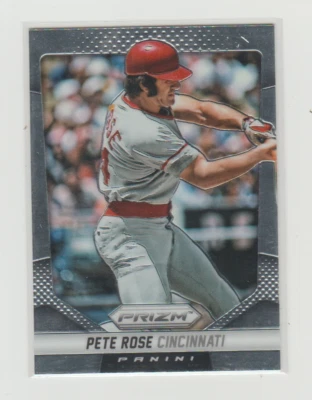 2014 Panini Prizm Silver Prizms #167 Pete Rose  Cincinnati Reds - Image 1 of 2