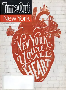 TIME OUT NEW YORK Magazin 10.-16. April 2014 NYC You're All Heart: Kindness Ausgabe - Bild 1 von 2