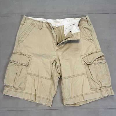 De Colección Denim & Supply Ralph Lauren Polo Jeans Co Hombres Caqui Y2K Carga Corto-36-7700 Foto 1 de 4