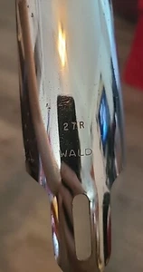 Wald Chrome Vintage Rear Fender.   27R - Picture 1 of 6