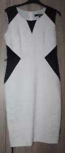 Debenhams STAR By Julian MacDonald Black and White Shift Dress, Size 12, BNWT - Picture 1 of 9