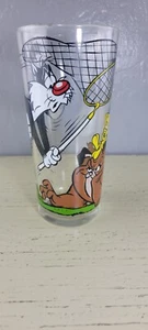 Bicchiere Pepsi Cola 1976 "SYLVESTER - TWEETY - SPIKE" Warner Bros serie da collezione - Foto 1 di 5