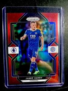 2022-23 Panini Prizm Premier League RED Prizm /149 Jamie Vardy #92 - Picture 1 of 2