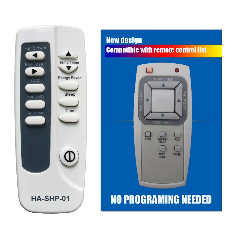 Reemplazo para mando a distancia aire acondicionado Sharp 9JM203355091093 para AF-Q1... Foto 1 de 4