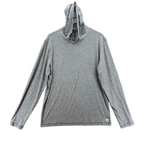 Felpa con cappuccio uomo Vuori Strato Tech manica lunga pullover sportivo taglia L oliva - Foto 1 di 9