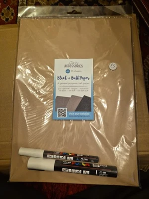 Clarity Accessories Black + Buff Paper - Image 1 of 2