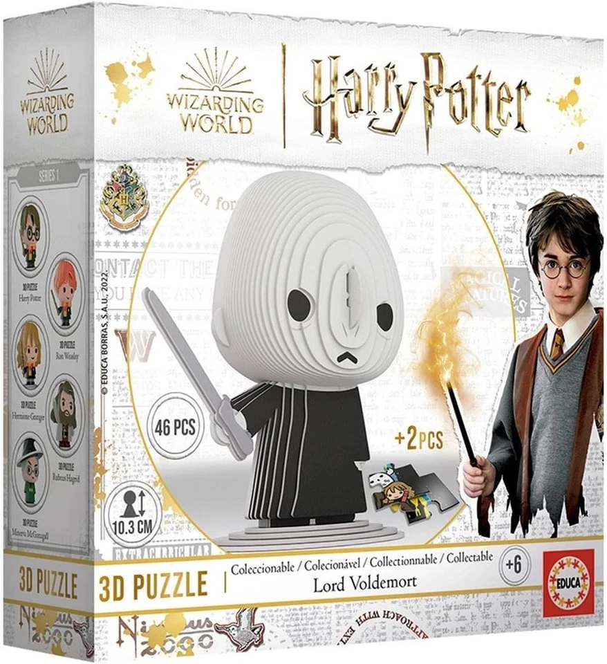 Educa 3D Puzzle, 46+2 Teile, Harry Potter "Lord Voldemort, neu und OVP - Bild 1 von 1