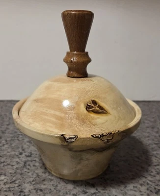 Caja de dulces de madera con forma de magdalena, hermoso diseño Foto 1 de 4