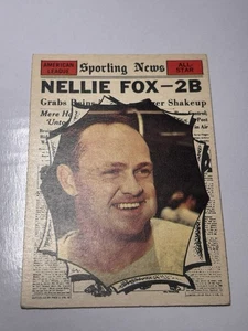 1961 Topps Set Break #570 Nellie Fox Sporting News - Picture 1 of 14