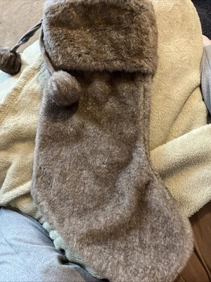 Medias de Navidad de piel sintética Foto 1 de 4