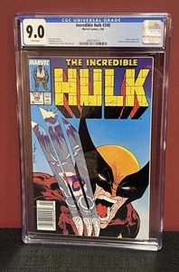 INCREDIBLE HULK #340 CGC 9.0 Newsstand Edition 1988 Marvel - Todd McFarlane - Picture 1 of 4