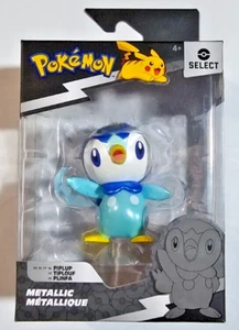 NEW BOXED Jazwares Pokemon True-Color Metallic Piplup 3" -Series 2 Figure - Picture 1 of 5