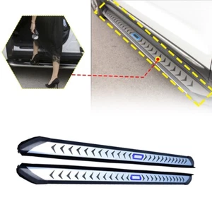 2PCS Running Board fits for SsangYong Musso 2019-2024 Side Step Nerf Bars Pedal - Picture 1 of 6