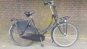 Hollandrad Locomotief,Omafiets, Lastenfiets,3 Gang,Nabendynamo, Fahrrad,Schwarz. - Bild 1 von 10