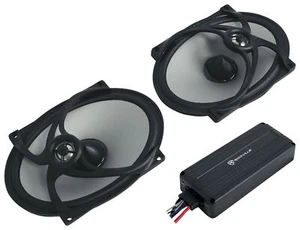 2) Kicker 48PSC572 5x7" Satteltasche Lautsprecher für Harley Davidson ab 2006 + Verstärker - Bild 1 von 12