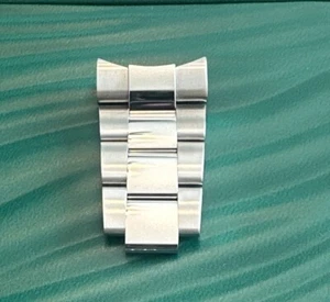 Rolex 72220 Acero OYSTER Pulsera para Skydweller End Link Con 3 Eslabones Nuevo - Imagen 1 de 6