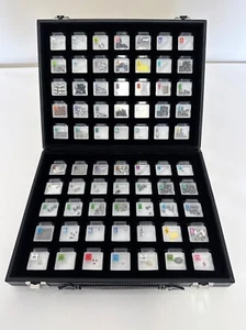 70 Piece Luxury Periodic Element Tile Display including plus 7 Gemstone Tiles - Picture 1 of 9