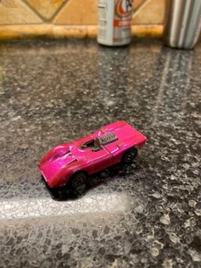 Hot Wheels Redline Ferrari 312P 1969/1970 Hot Pink Black Int. - Made In U.S.A. - Picture 1 of 3