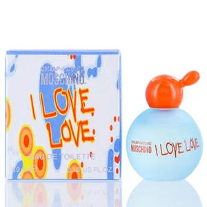 I LOVE LOVE/MOSCHINO EDT SPLASH MINI 0.17 OZ (5.0 ML) (W)-NEW - Picture 1 of 1