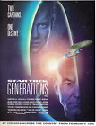 Star Trek Generations 1995 Movie Original Film Magazine Ad Advert Brent Spiner