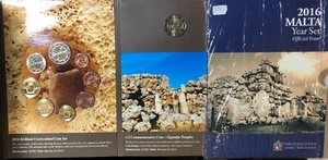 MALTA 2016 DIVISIONAL official set WITH 2 COMMEMORATIVE - Picture 1 of 1