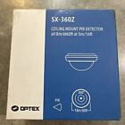 Optex Sx 360Z Motion Detector Pir Detector With Monitors On The Ceiling New