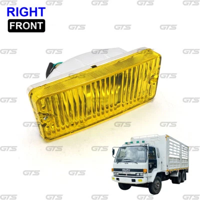 For Isuzu Rocky FSR FTR 175 195 1984 - 95 Yellow Rh Front Bumper Lamp Lights Foto 1 de 4