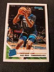 Tarjeta de novato 2019 Nazreon Reid Donruss clasificación NBA radiocontrol #253 Timberwolves LSU - Imagen 1 de 2