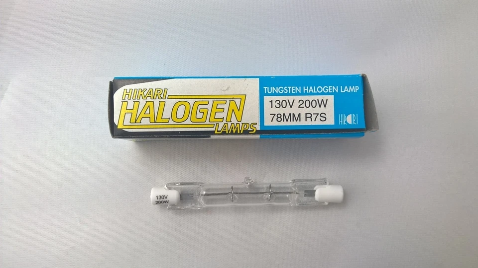 Lámpara de escenario y estudio HIKARI 200W 130V R7s Foto 1 de 1