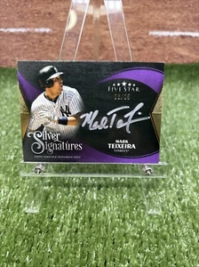 2024 Topps Five Star Silver Signatures Mark Teixeira Auto SSP /25 NY Yankees - Picture 1 of 5