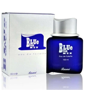 BLUE FOR MEN 100ml EDP by Rasasi HIGH QUALITY 100% GENUINE | BEST PRICE  - Picture 1 of 3