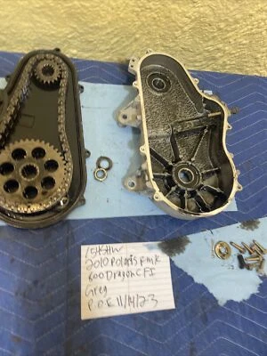 Conjunto de caja de cadena Polaris Dragon Rmk 800 2010 con engranajes 154 Foto 1 de 4