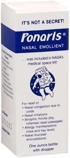 EMOLIENTE NASAL PONARIS 1 OZ X 2 botellas Foto 1 de 1