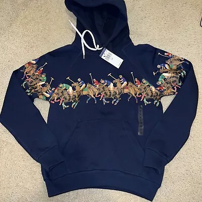 Polo Ralph Lauren Womens Equestrian Horse Riding Hoodie Sportsman Size Small New - Image 1 of 4