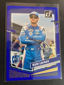 Kyle Larson - 2024 Donruss NASCAR "Blue" Racing Card #26 Serial #146/199 - Picture 1 of 2