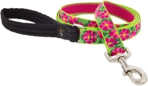 Lupine Dog Leash 6-Foot by 1" Wide Petunias‚àö√§ - Picture 1 of 1