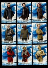 Star Wars 2018 Topps The Last Jedi Series 2 Complete Resistance Insert Set 1-10 