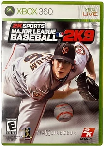 Major League Baseball 2K9 (Microsoft Xbox 360, 2009) Complete In Box - Picture 1 of 3